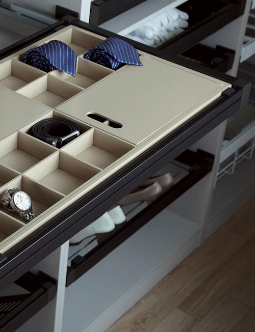 SEMI-OPEN TYPE STORAGE BOX